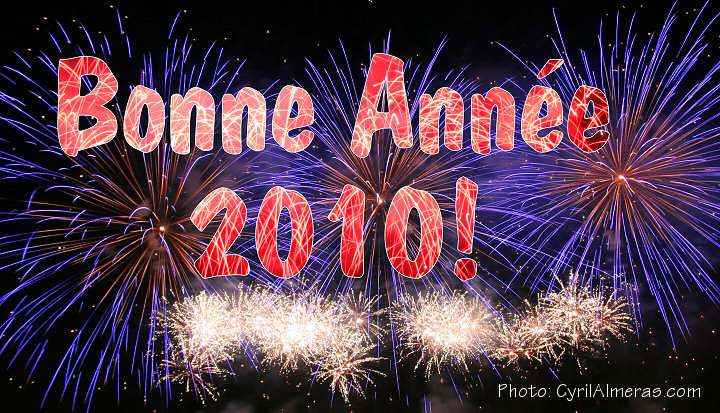 Carte Bonne Ann&eacute;e 2010