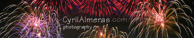 International fireworks photographer, Pyrotechnics pictures