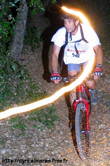 Un sport de nuit... épuissant!