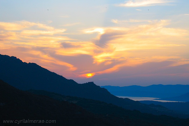 Coucher de Soleil en Corse