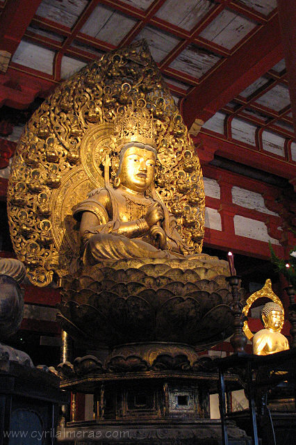 bouddha cosmique de san kukai a kyoto