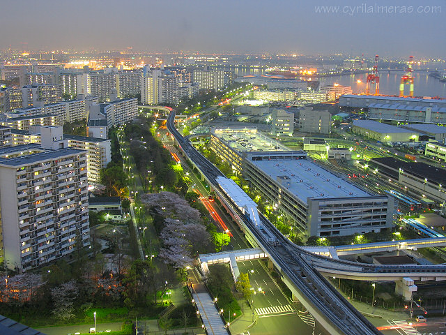 osaka by night