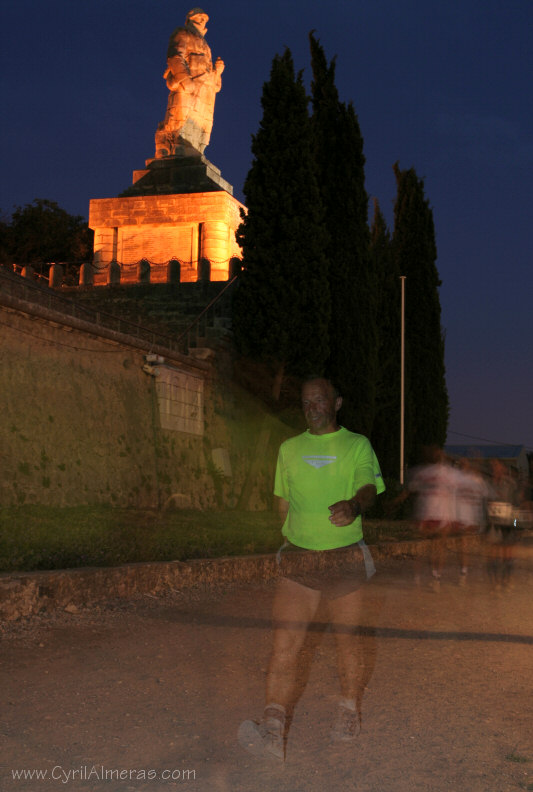 photos course a pied de nuit