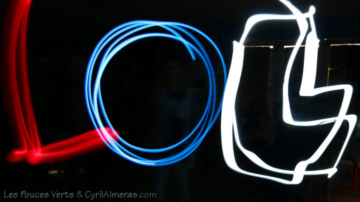 light painting lol