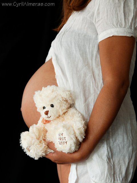 pregnant woman my first teddy