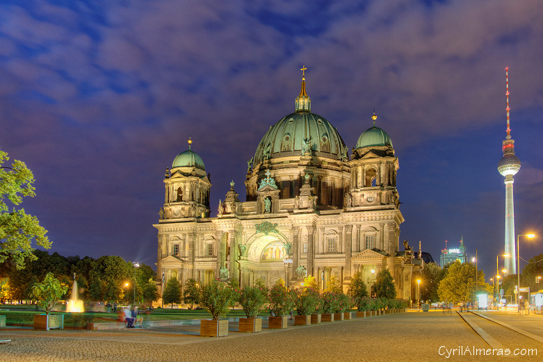 Cathedral Church and TV tower, Berlin