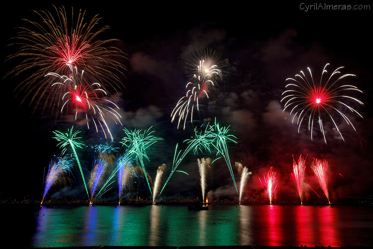 festival pyrotechnique cannes 2012