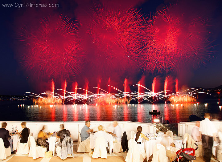 terrasse sur baie de cannes