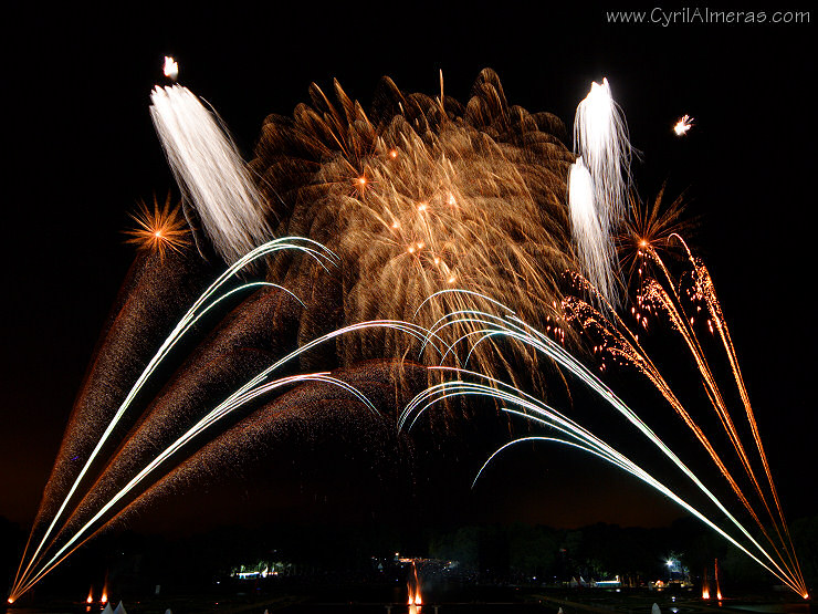 duel pyrotechnique chateau chantilly