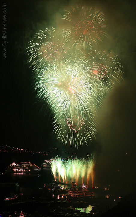 green monaco fireworks