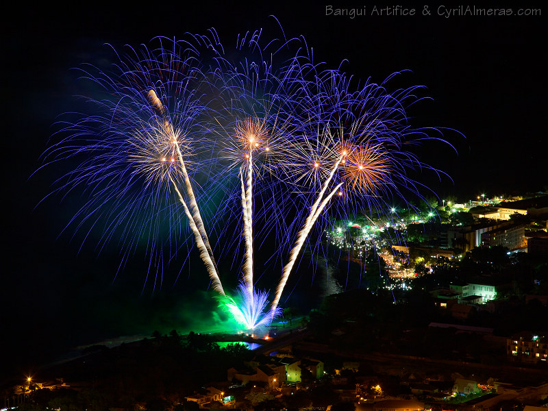 spectacle pyrotechnique st denis