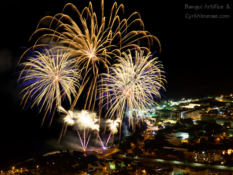 feu artifice ile de la reunion