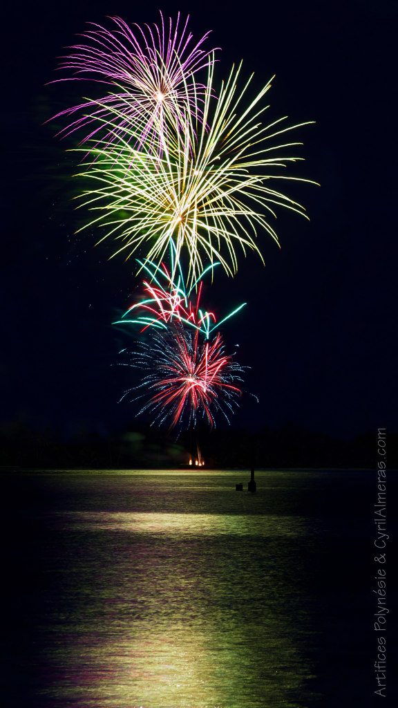 fireworks display bora bora