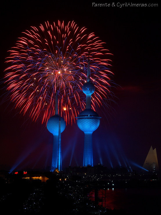 photo feu d artifice koweit