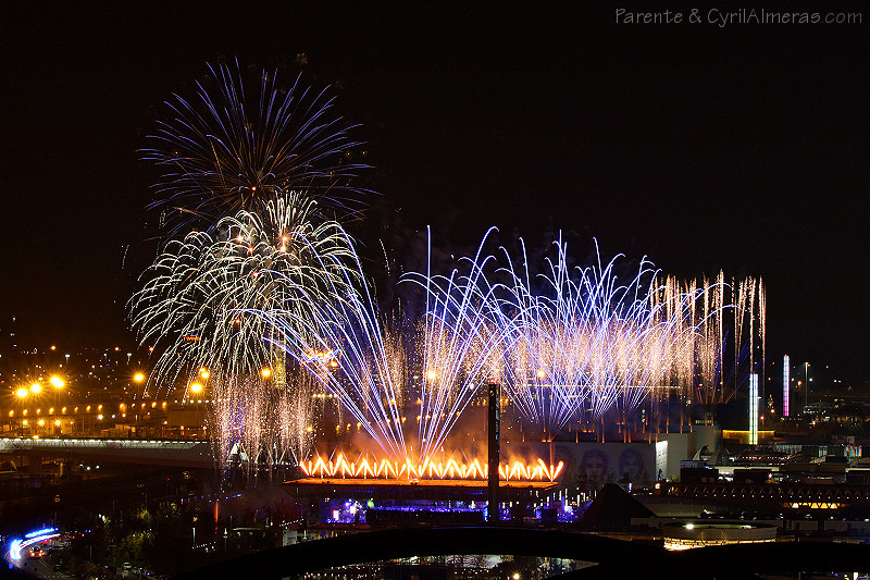 spectacle pyrotechnique