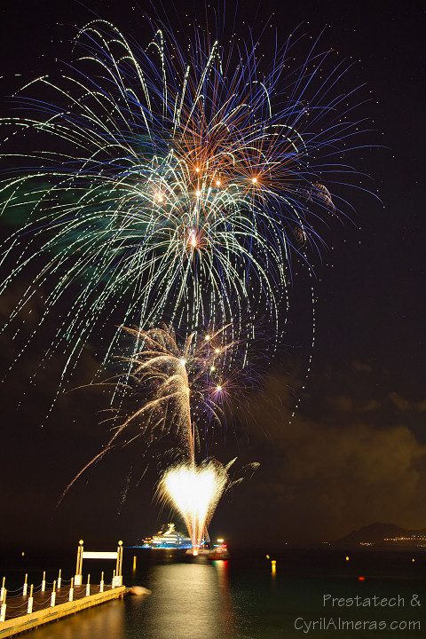 feu artifice coeur