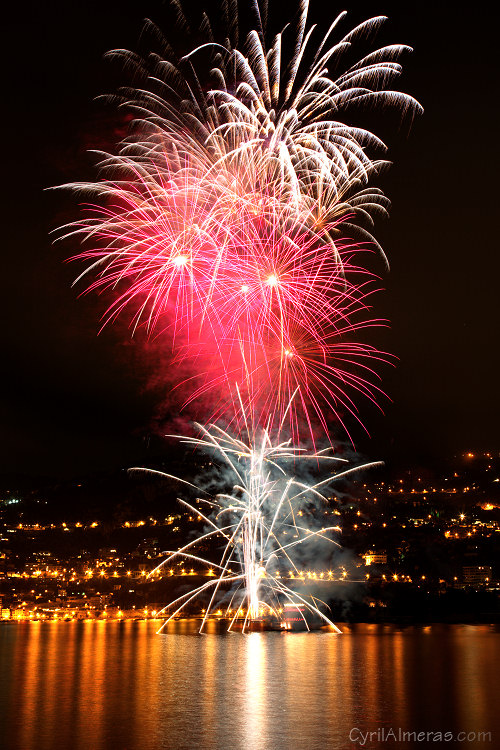 feu artifice rade villefranche sur mer