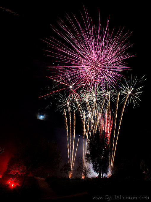 feu bengale rouge