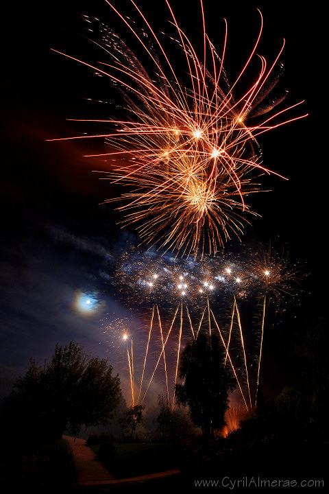 spectacle pyrotechnique produk scene