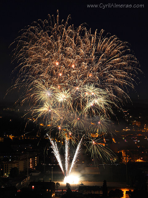 vallauris feu 14 juillet