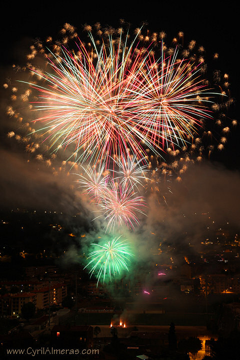 vallauris fireworks french riviera