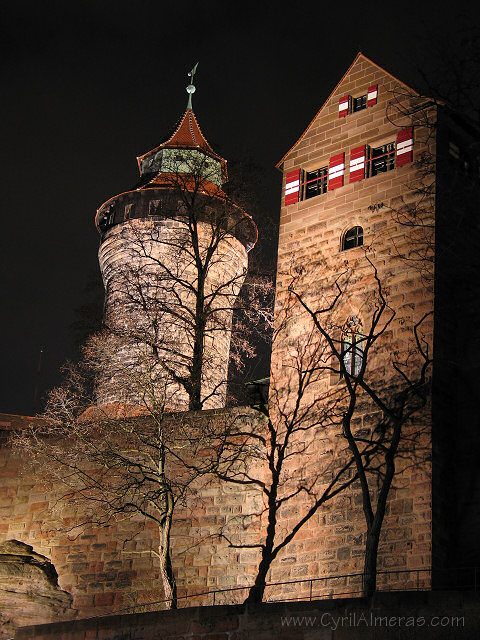 Sinwell tower of Kaiserburg castle