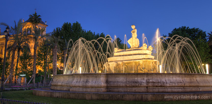 hdr fontaine puerta de jerez