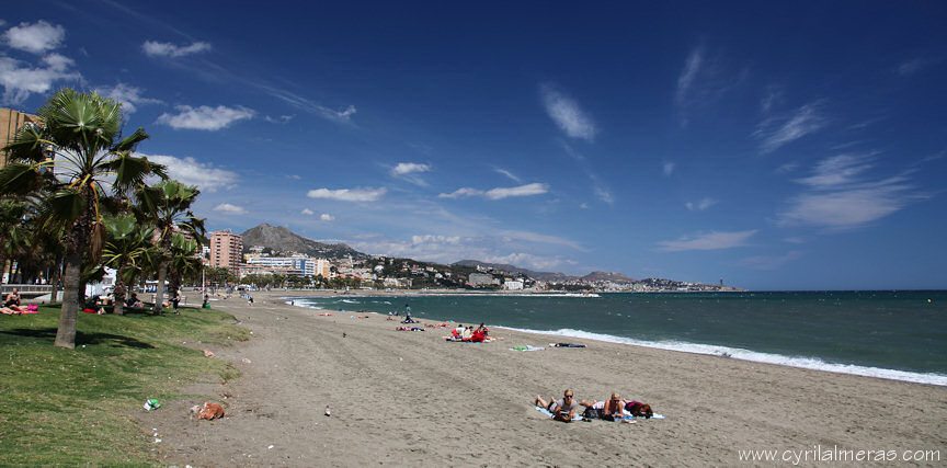 plage malaga andalousie