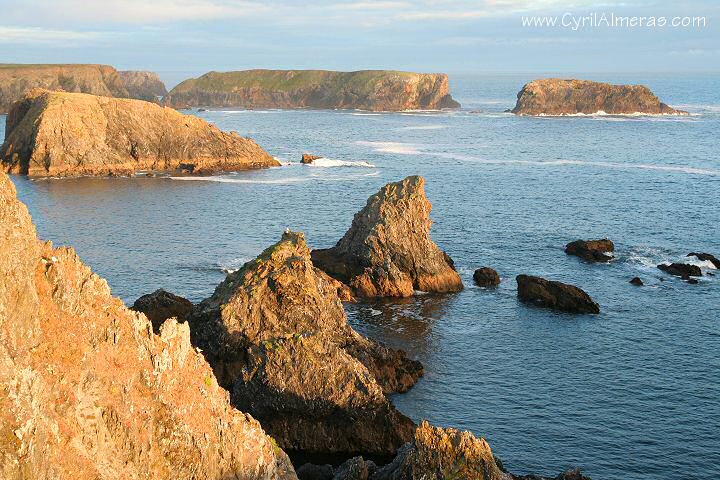 belle ile lumiere chaude couchant