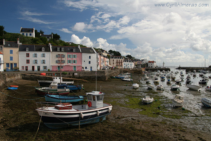 port de sauzon maree basse