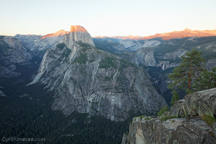 yosemite from glacier point