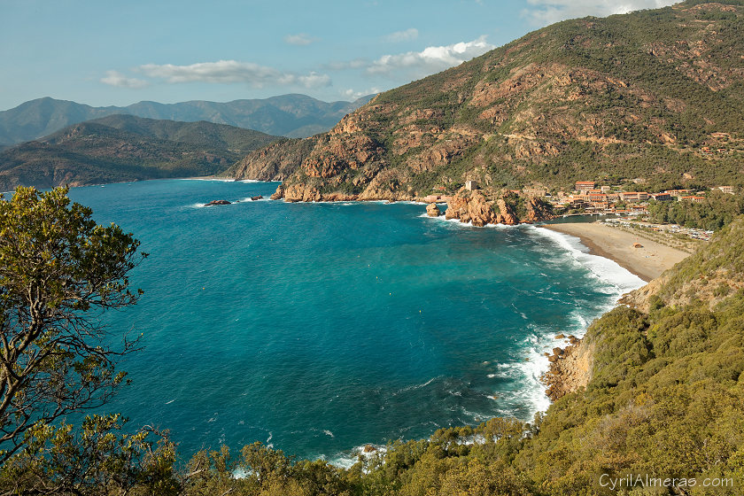 baie porto calanche piana