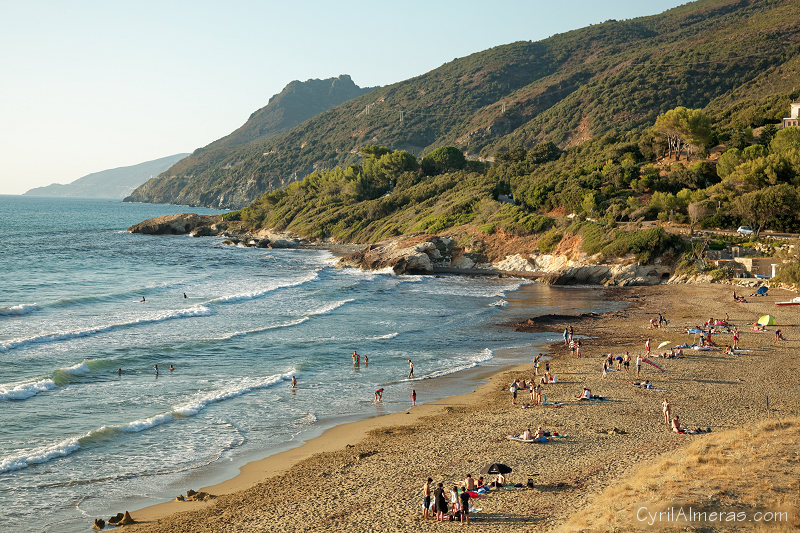 plage farinole cap corse
