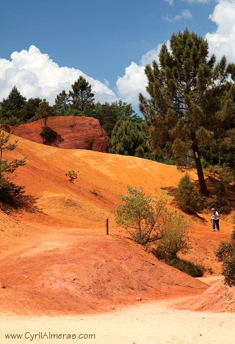 sentier des ocres de rousillon