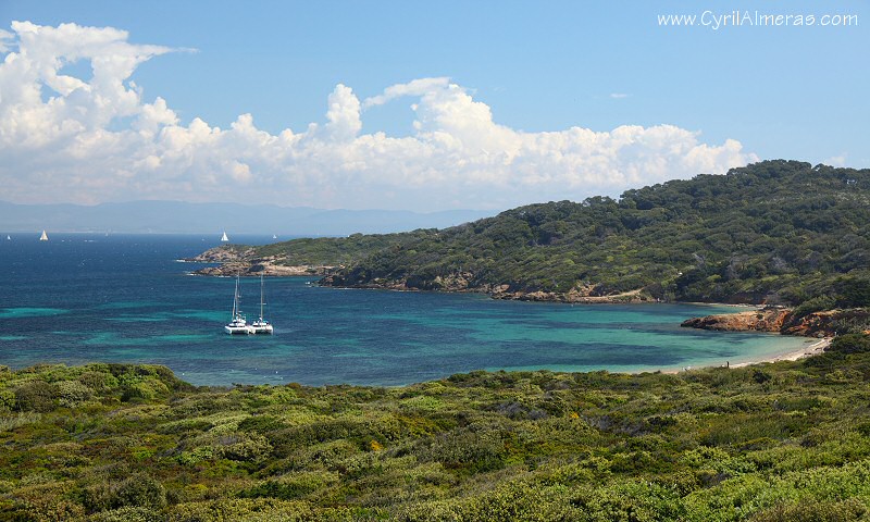 plage grand langoustier eau turquoise