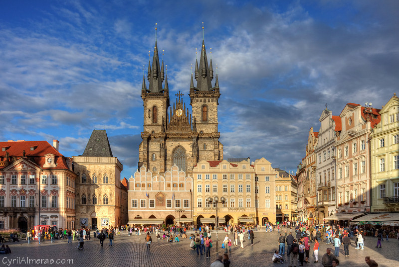 place vieille ville prague notre dame tyn