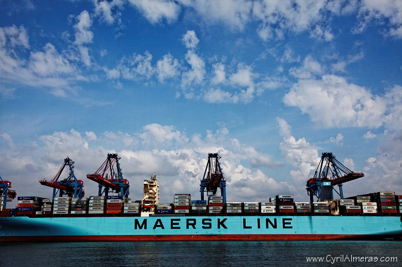 porte conteneurs maersk line goteborg