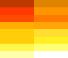 Rose Orange Palette Rose Orange Palette