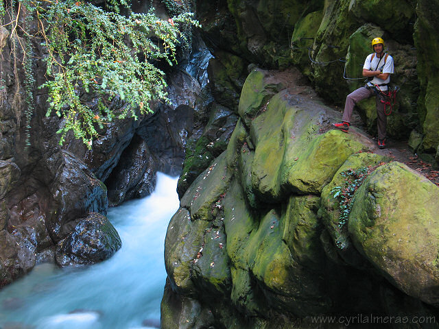 via ferrata roche mousse et riviere