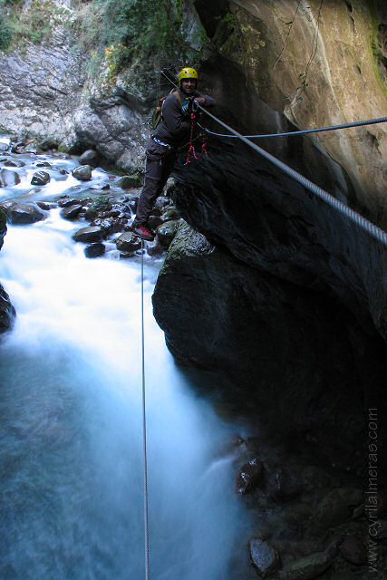 pont de singe via ferrate vesubie