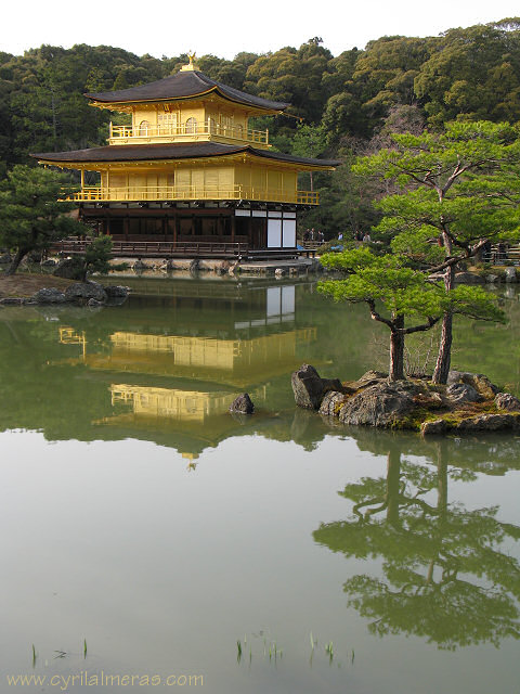 kinkaku-ji pavillon d'or kyoto