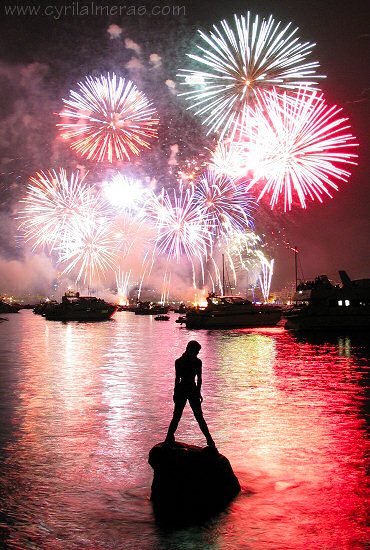 Cannes Fireworks contest