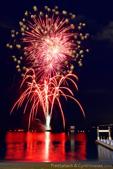 cannes fireworks from beach pictures