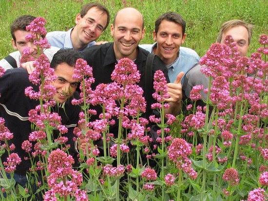 dans les fleurs