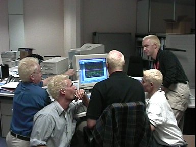 Célèbre équipe de designers au travail